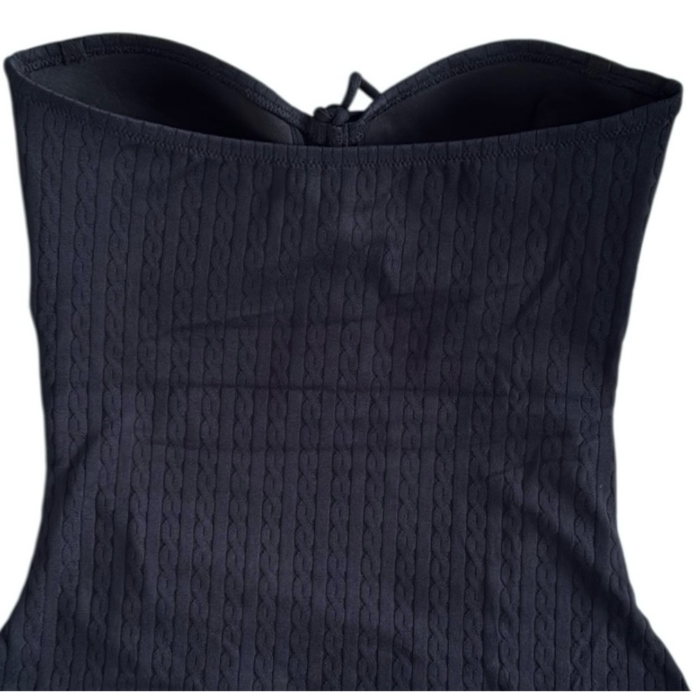 Tommy Bahama Cable Beach Tie Front Bandini Top - Picture 8 of 11